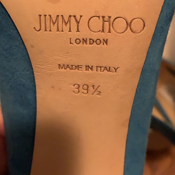 Jimmy Choo Suede Heels 39.5 - Picture 7 of 8